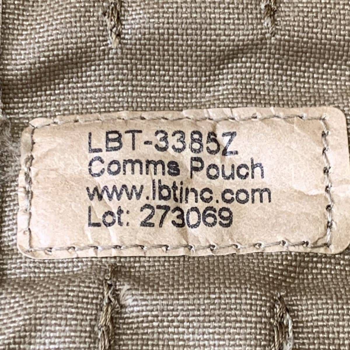 沖縄米軍 放出品 実物 COMMS POUCH LBT-3385Z ラジオ ポーチ マガジンポーチ LBT 米軍 OKINAWA TACTICAL (管理番号M52)の画像5