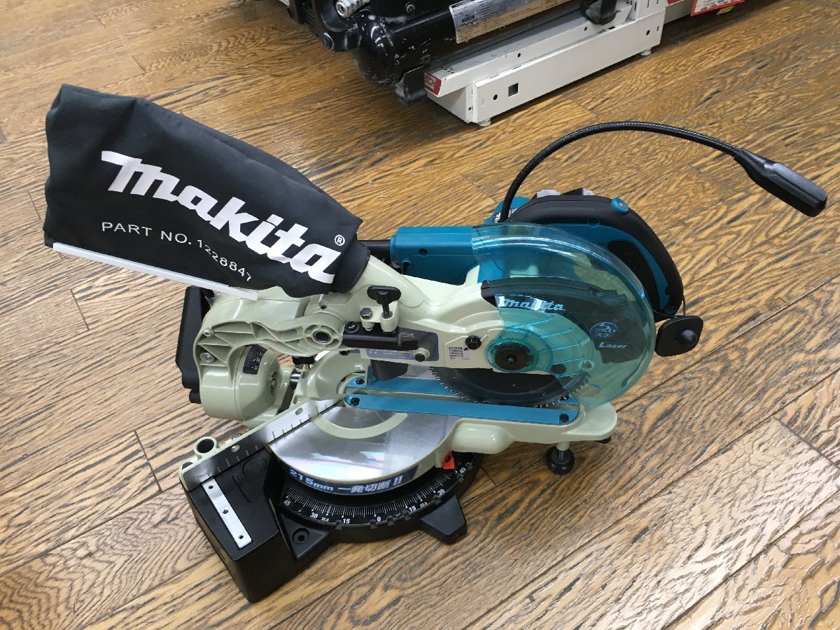 品】☆マキタ(makita) 165mmスライドマルノコ レーザー付 樹脂ベース