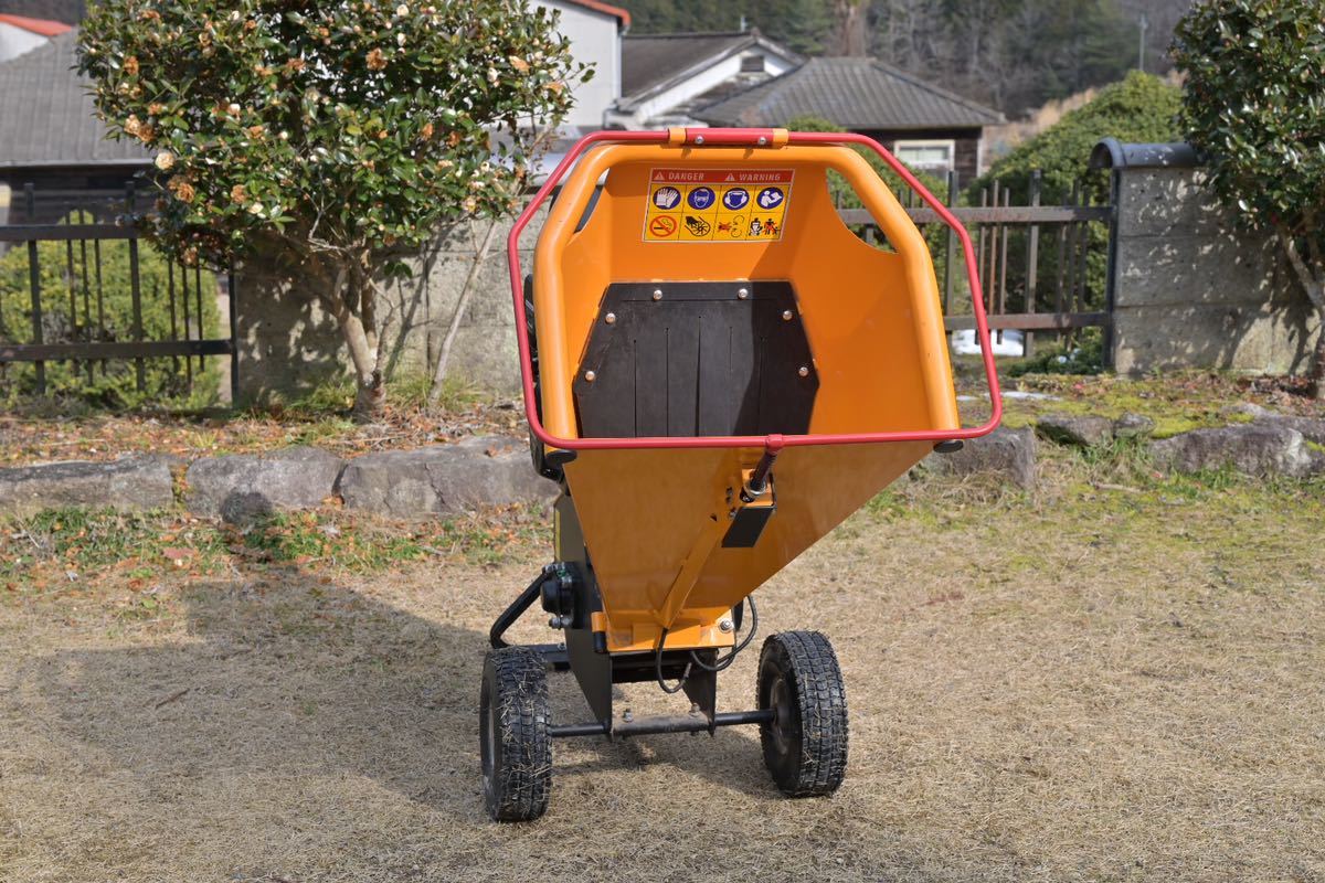 かわいい~!」粉砕機 ガーデンシュレッダー ウッドチッパー 家庭用