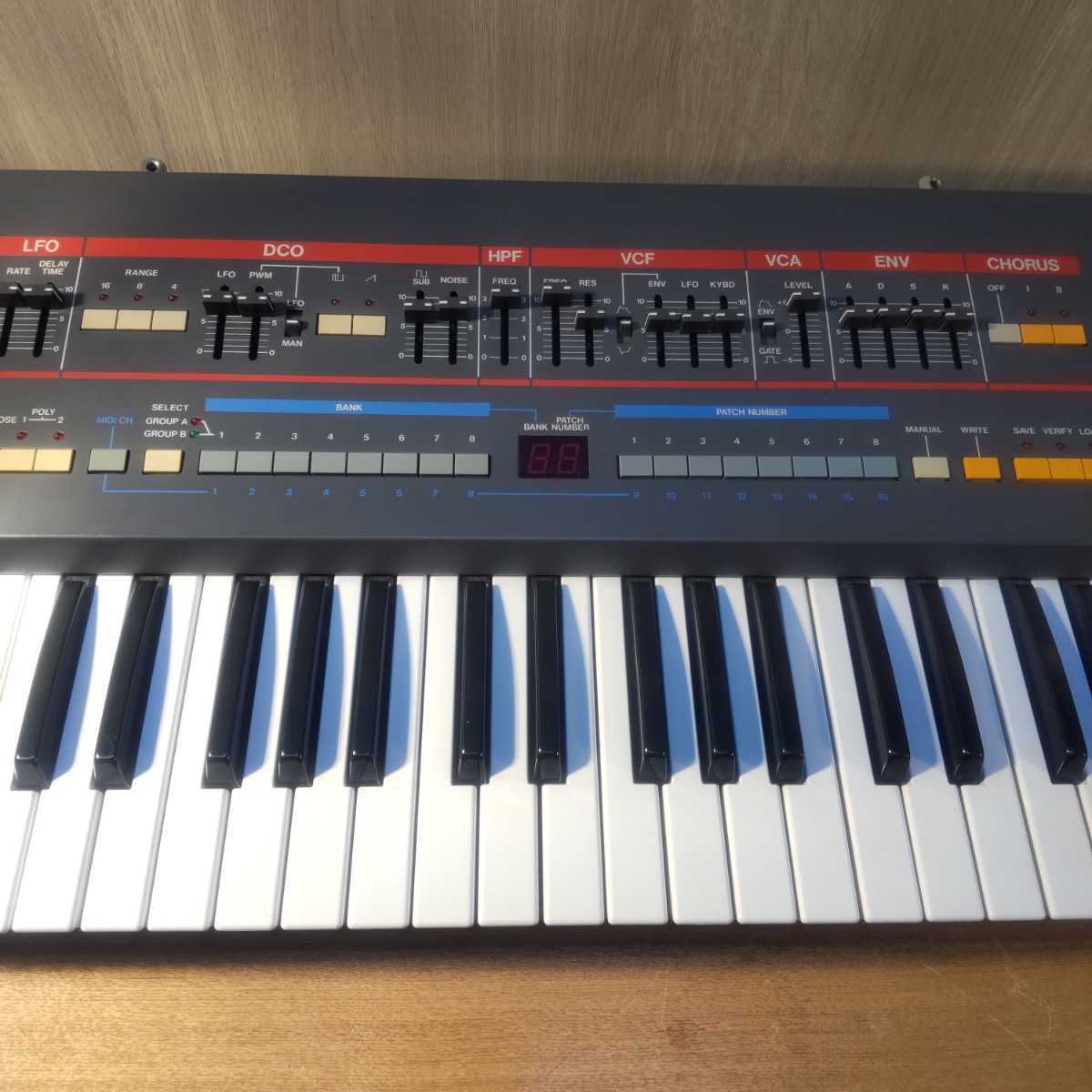 ヤフオク! - 簡易動作確認済 名機 人気機種 Roland アナログポリ...