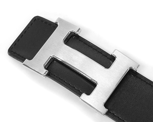 エルメス ベルト HERMES ボックスカーフ レザー □F刻印(2002年