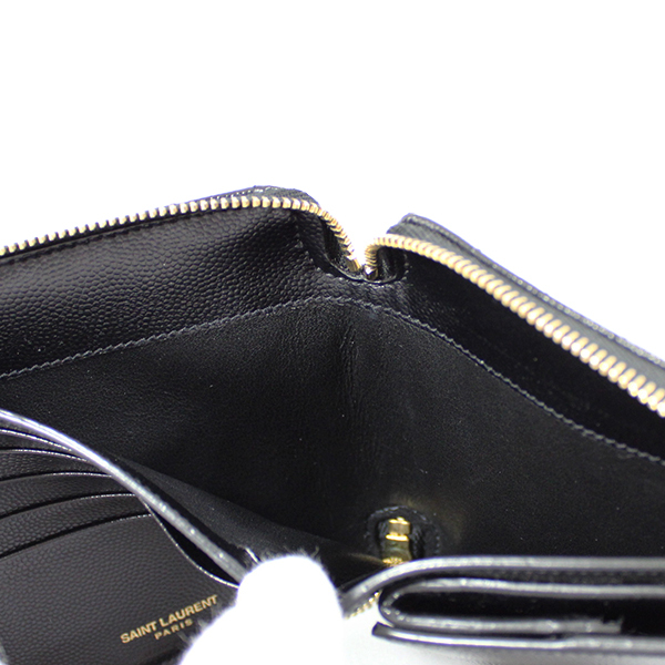 サンローラン 財布 582112 Saint Laurent キルティング・レザー 二