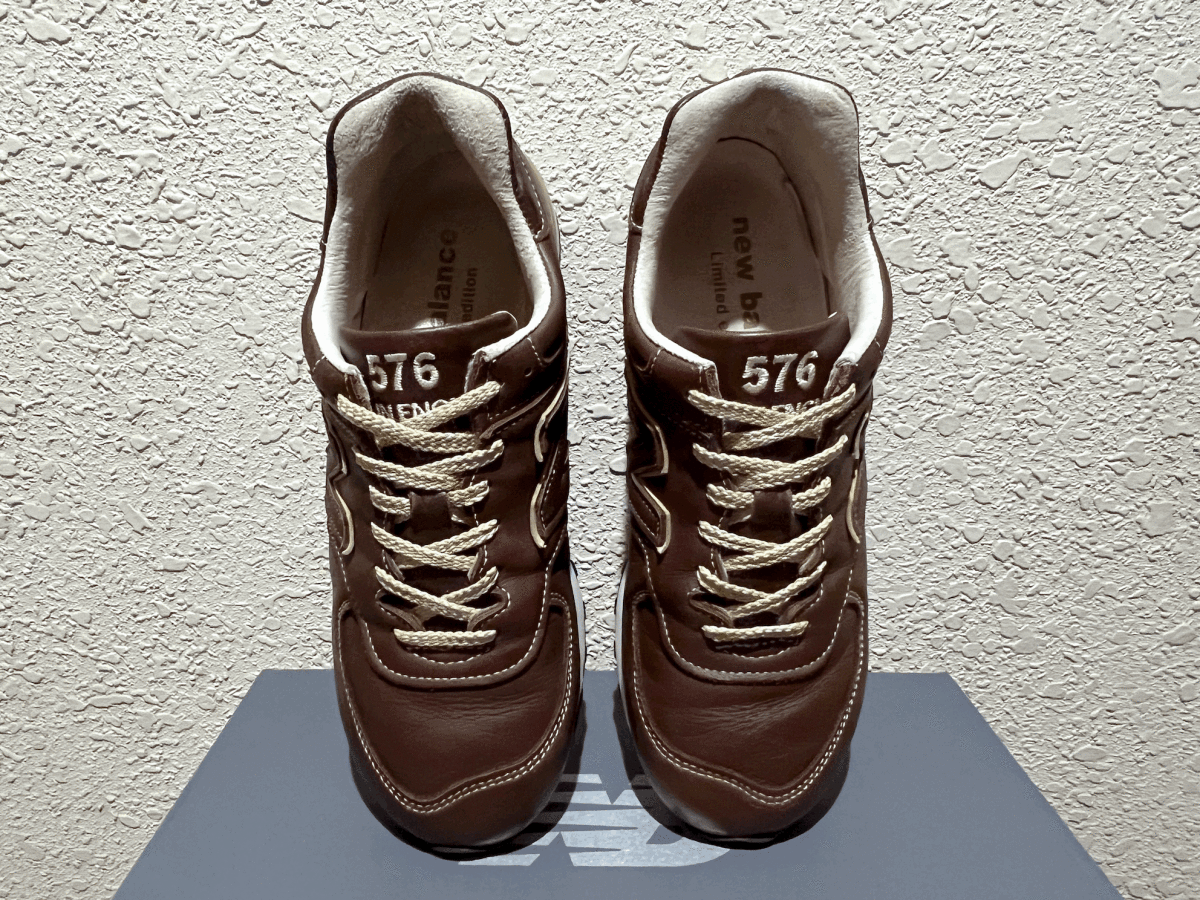 廃番 オールレザー New Balance LM576NB UK製 US7 5 限定 M576