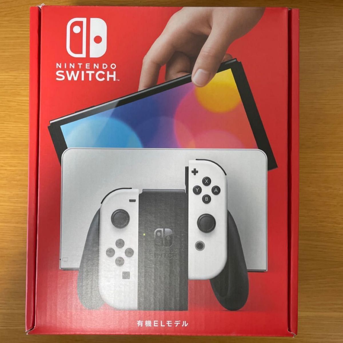 Nintendo Switch 有機ELモデル 付属品完備 箱あり(ほぼ新品)+スプラ3
