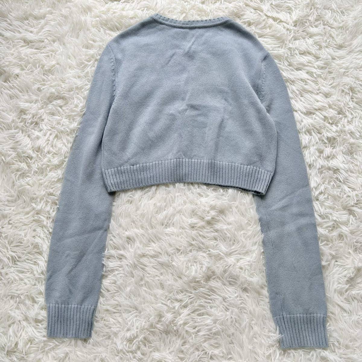きでの FOXEY カーディガン ショート ふわふわL / フォクシーの