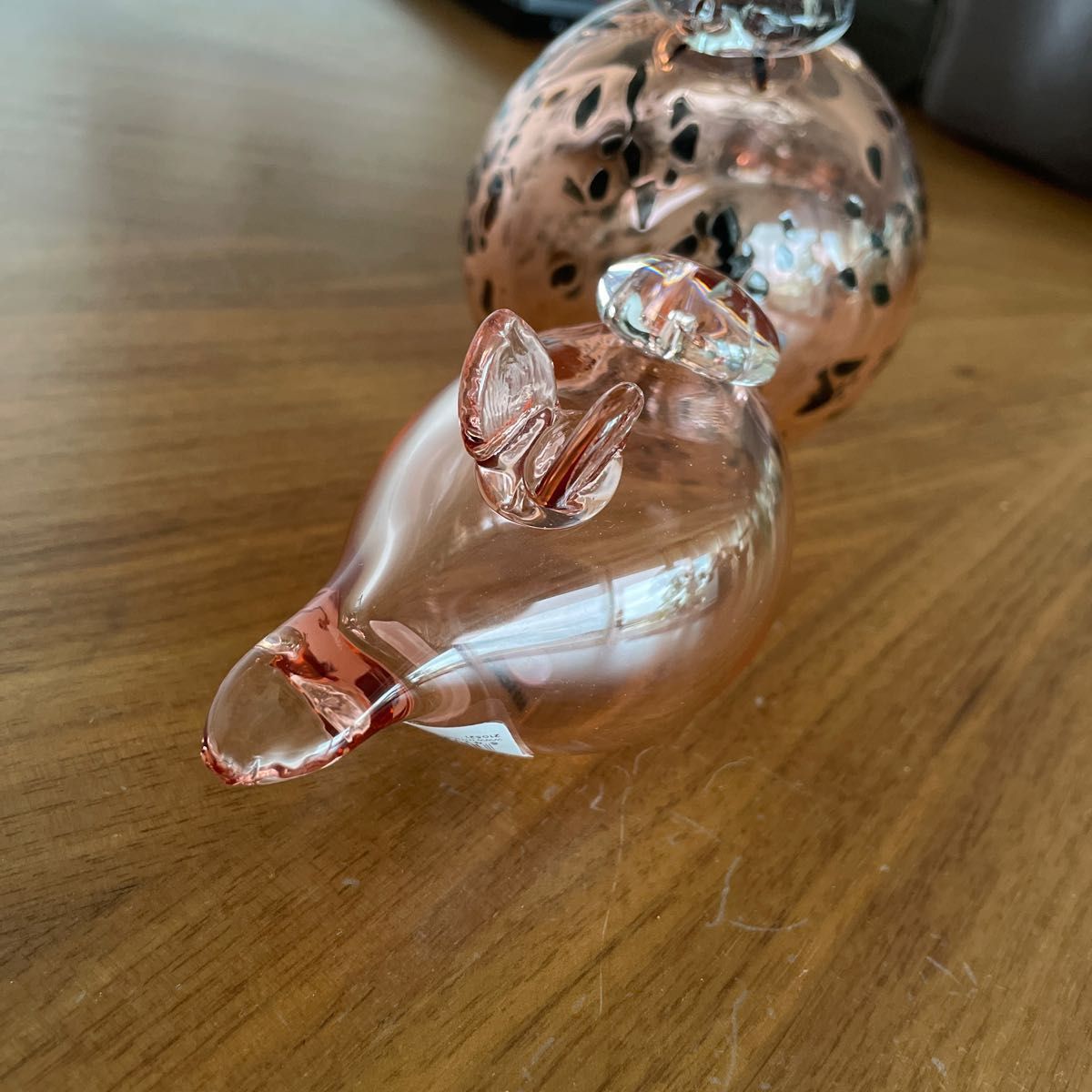 最終価格 新品 希少 iittala イッタラ バード マザー ベビー サーモン