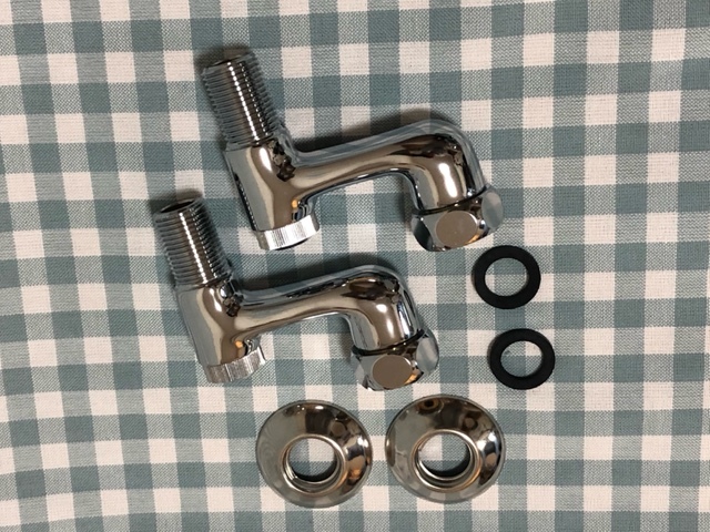 カクダイ 173-136 浴室用シャワー付混合栓(逆配管用