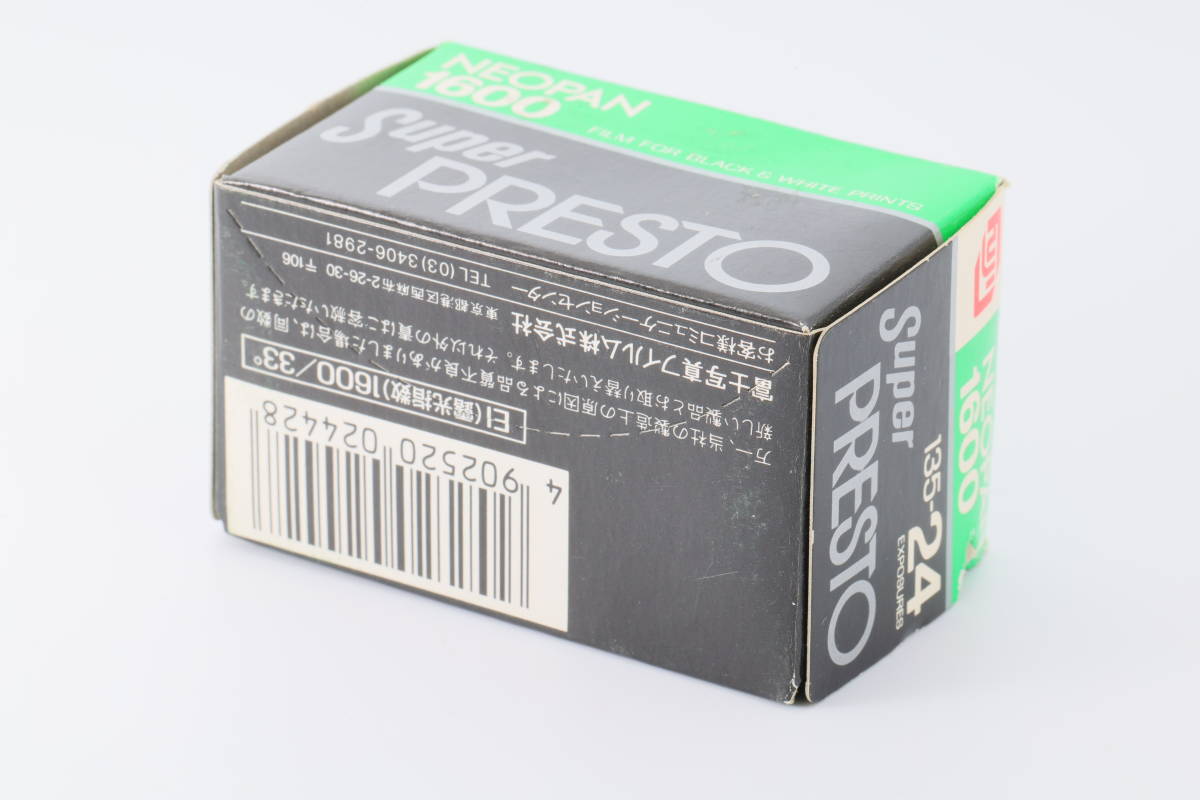 ☆実用品☆ フジフイルム FUJIFILM NEOPAN 1600 SUPER PRESTO 135-24