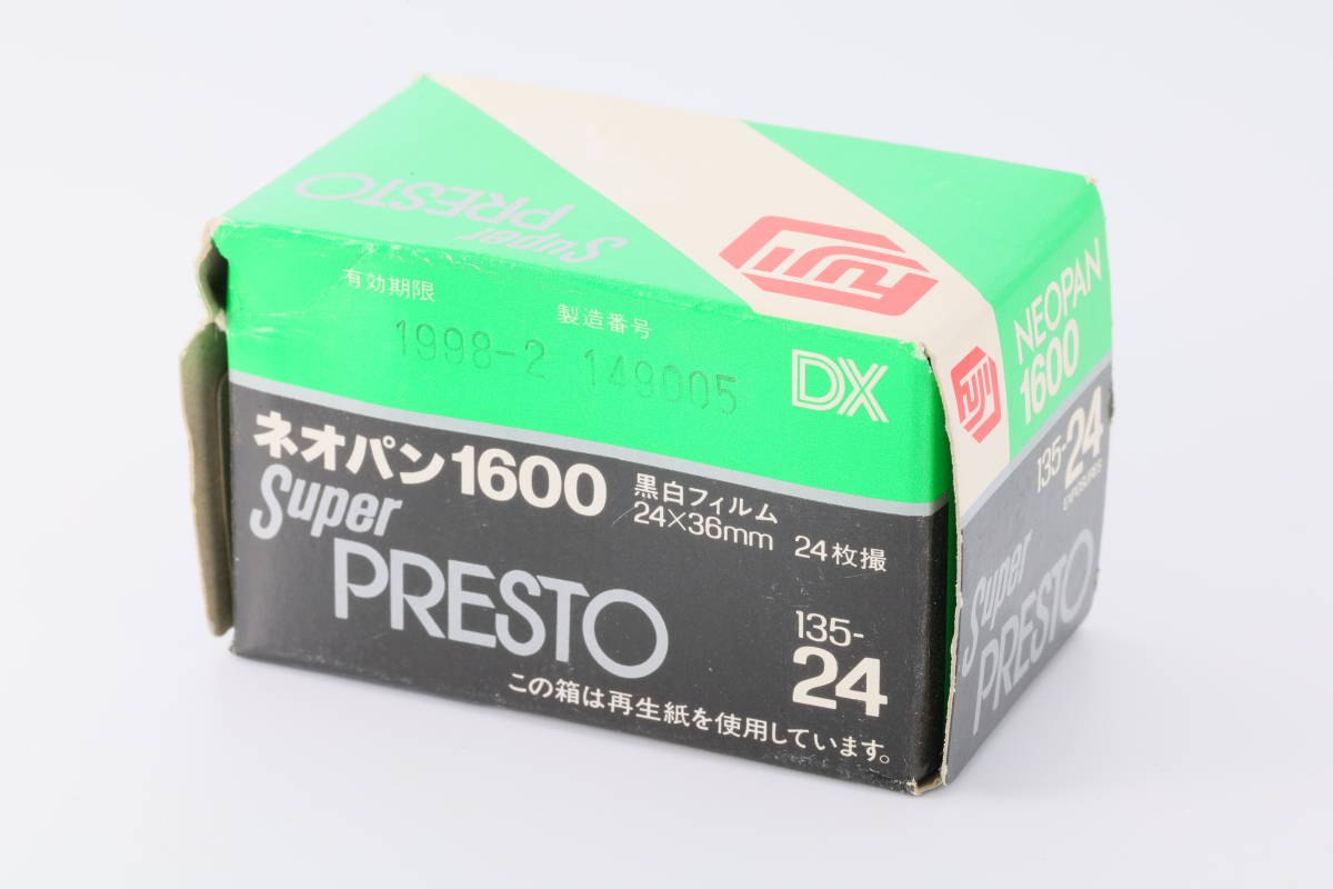 ☆実用品☆ フジフイルム FUJIFILM NEOPAN 1600 SUPER PRESTO 135-24