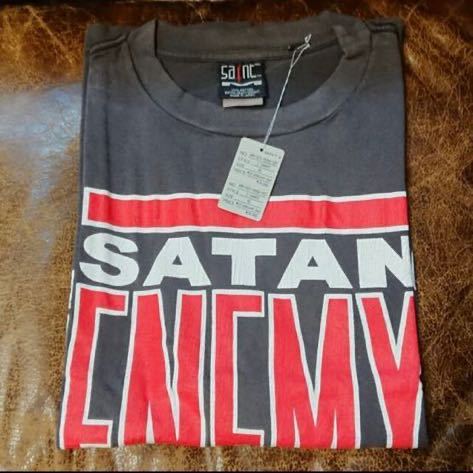 SAINT MICHAEL SS TEE SATAN ENEMY ブラック XL