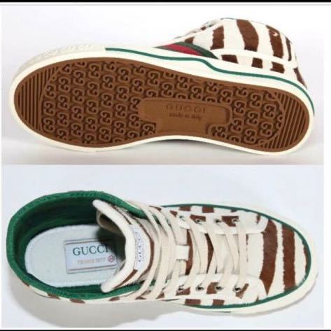 ヤフオク! - GUCCI テニス 1977 ハイカット スニーカー ハラ...