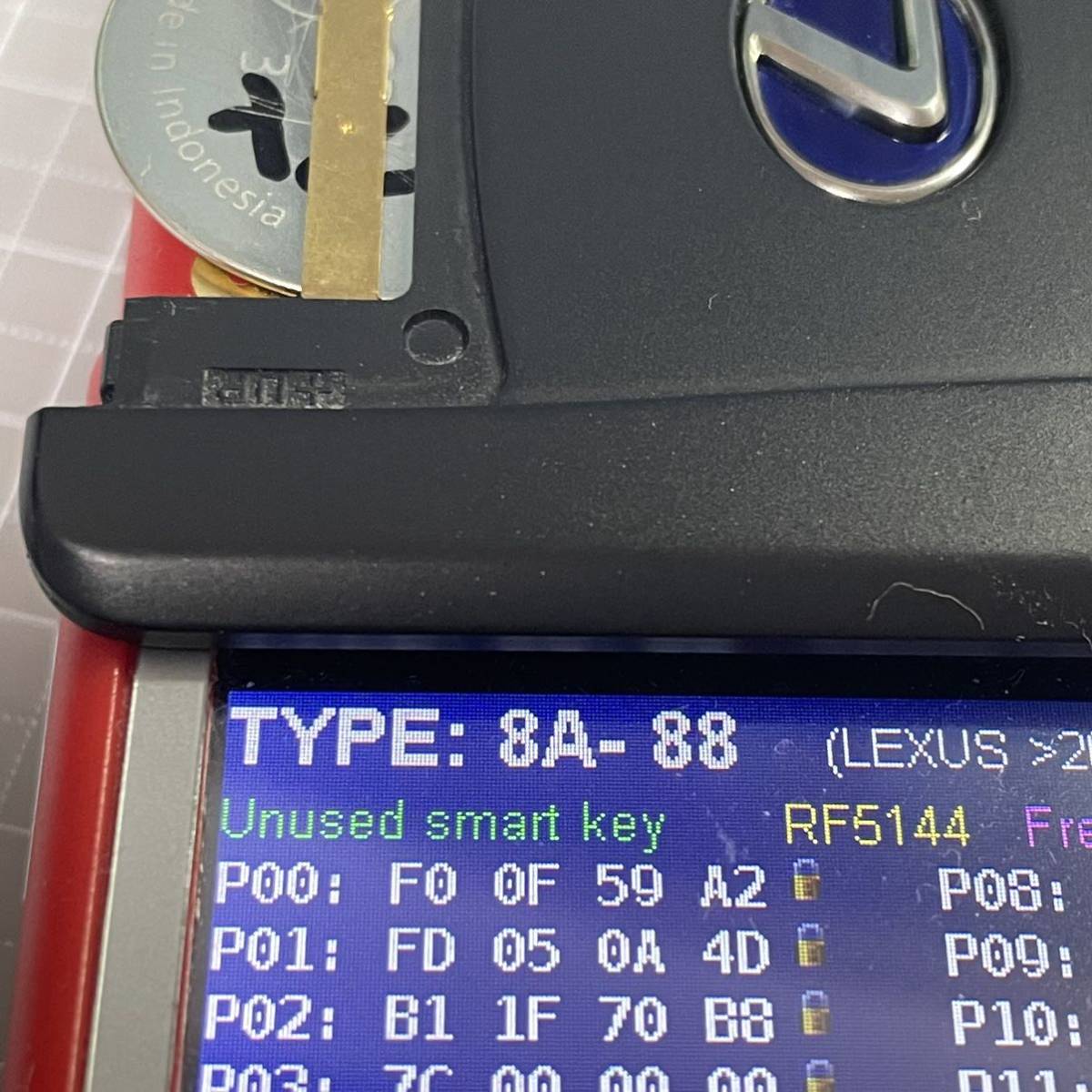 初期化済みレクサス純正 カードキー スペアキー スマートキー 初期化済みレクサス純正 カードキー スペアキー スマートキー