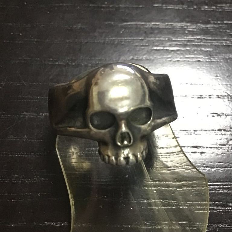 BEDWIN & THE HEARTBREAKERS ベドウィン スカルリング SKULL RING BROOKE 19号 SV925 ☆ 指輪