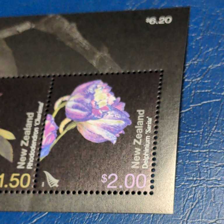 ニュージーランド『庭の花』小型シート1種　2004年　未使用_画像6