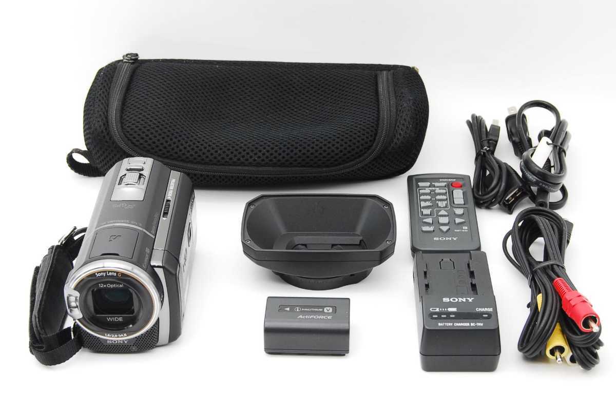 日本産 SONY ソニー ビデオカメラ Handycam PJ590V 内蔵メモリ64GB