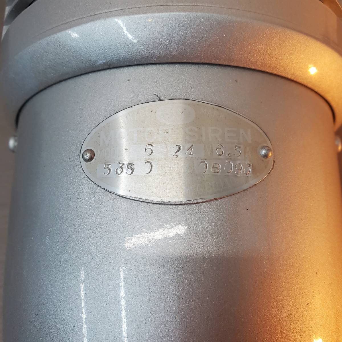 大阪サイレン OSAKA SIREN モーターサイレン 24V 消防車 | inmano.com.br