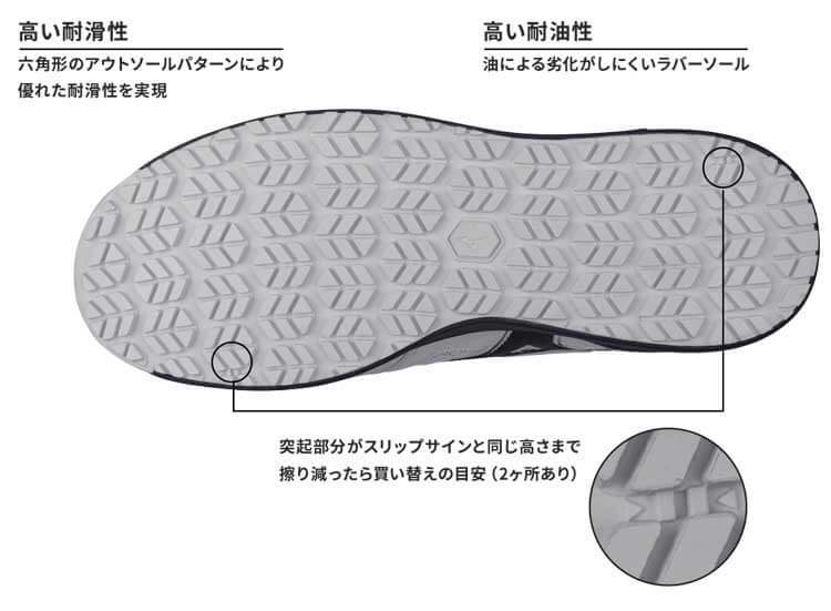  безопасная обувь Mizuno almighty LSII 11L F1GA2100 шнур модель 27.5cm 09 черный × темно-серебристый 