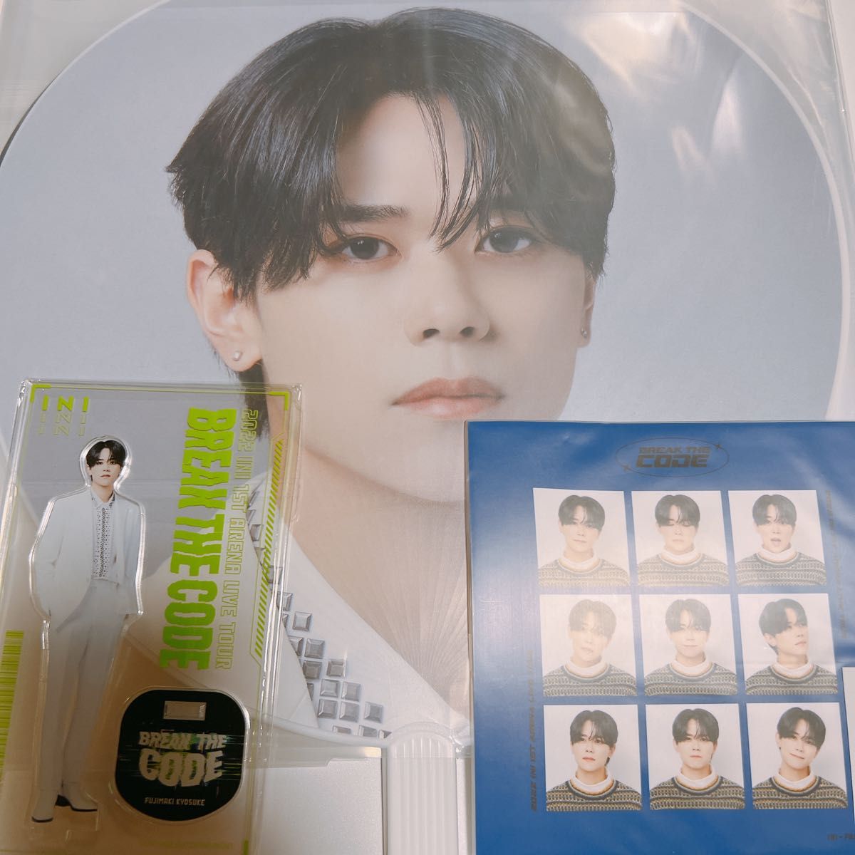 INI 藤牧京介 うちわ アクスタ 9Cut Photo 新品未使用|PayPayフリマ