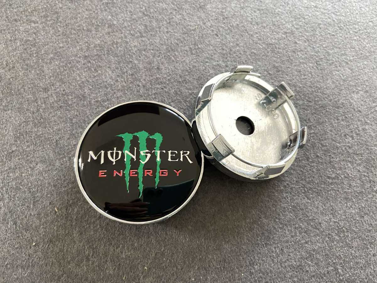 ★MONSTER★T73★ ホイールセンターキャップ ハブキャップカバー 車用 4個セット 外径60mm_画像6