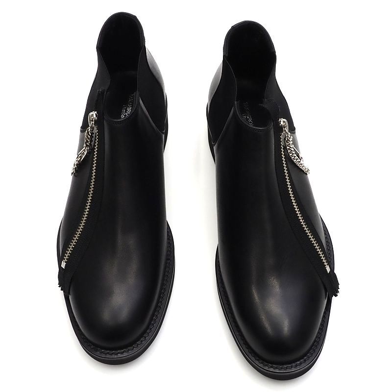 B04387 new goods 21AW TAKAHIROMIYASHITA The Soloist/ Chelsea boots [ size :US8] black takahiromi cocos nucifera ta The so Lois to