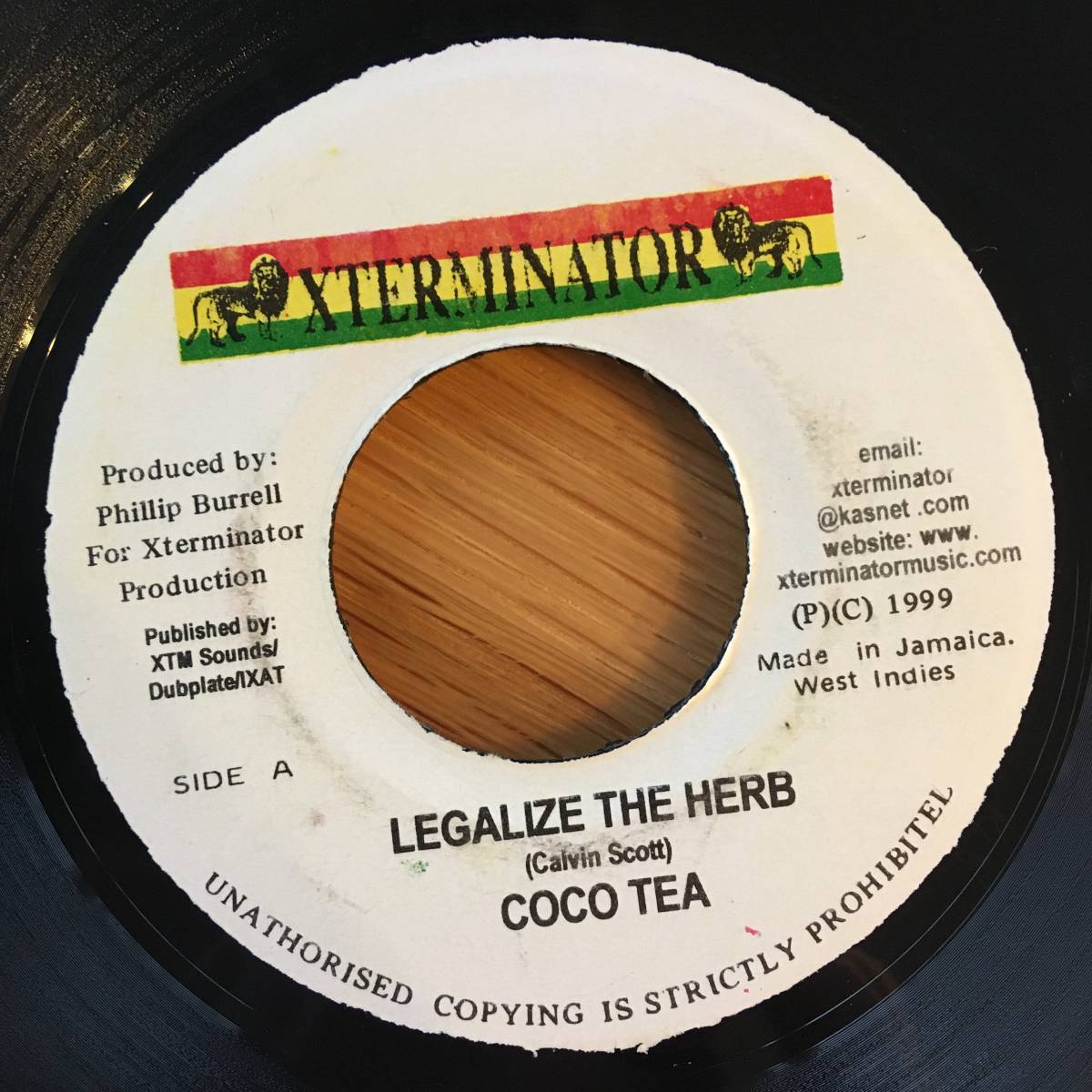 Coco Tea / Legalize The Herb　[XTerminator]_画像1