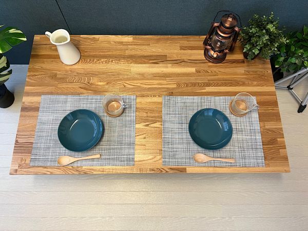 ヤフオク! - ローテーブル 長方形 120cm 70cm タモ ねじ込み...