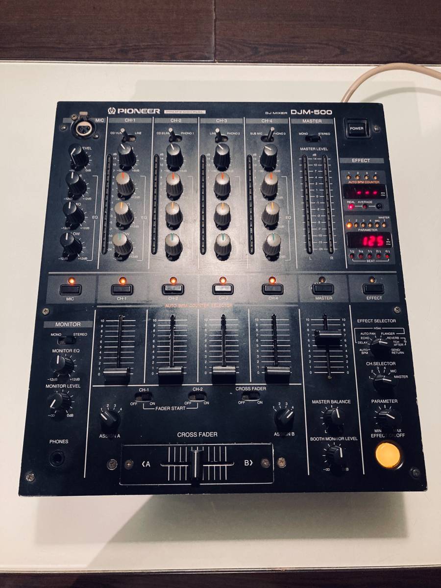 Pioneer DJM-500 4ch DJミキサー パイオニア 古典 www.matra.co.id