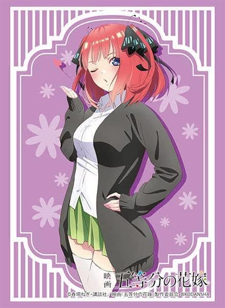 ブシロード スリーブ HG 五等分の花嫁 中野 二乃 夏制服ver. 75枚 67×92mm_画像1