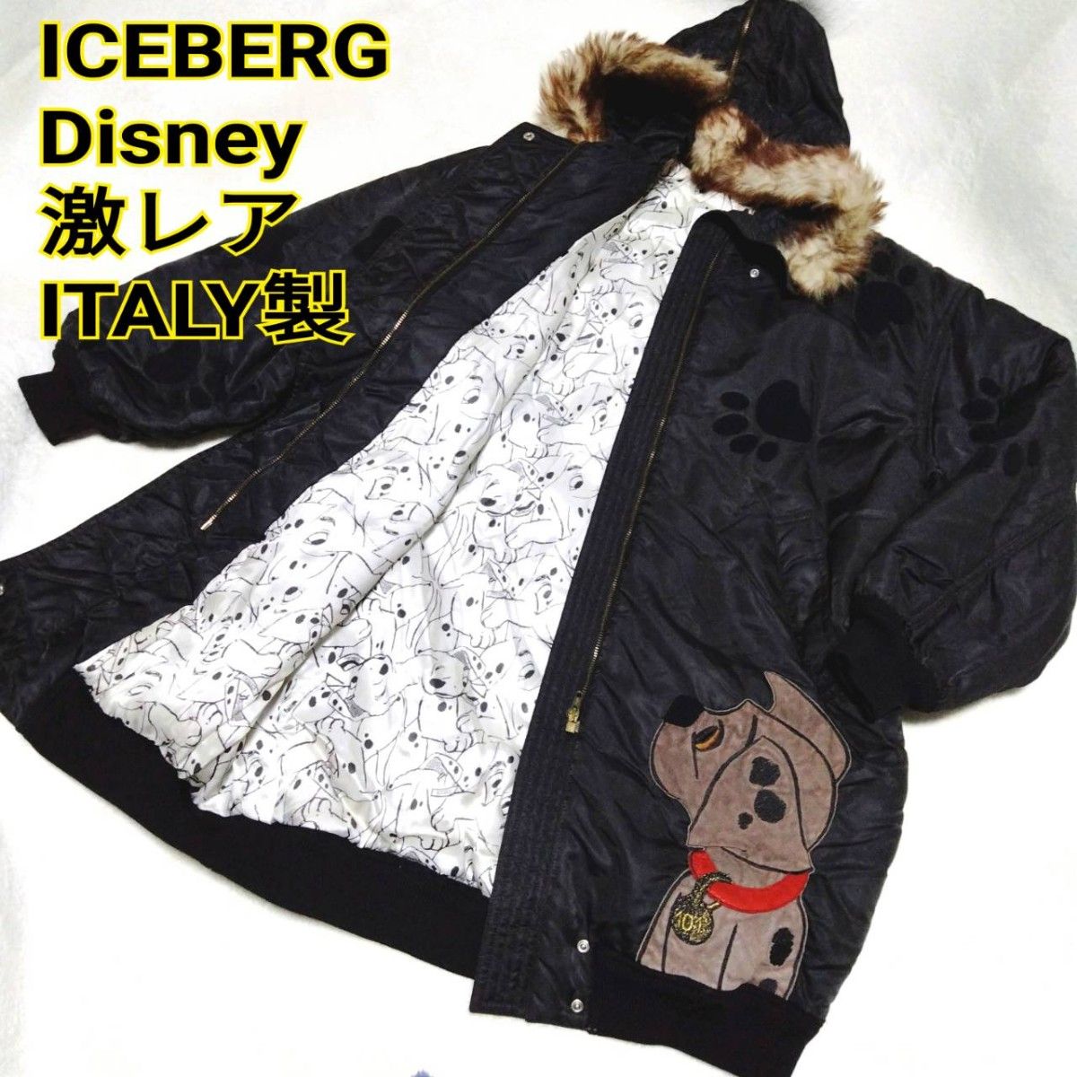 激レア イタリア製 ICEBERG アイスバーグ 101匹 ワンチャン N-3B ダウン ジャケット コート Disney男女兼用 Yahoo!フリマ（旧）のサムネイル