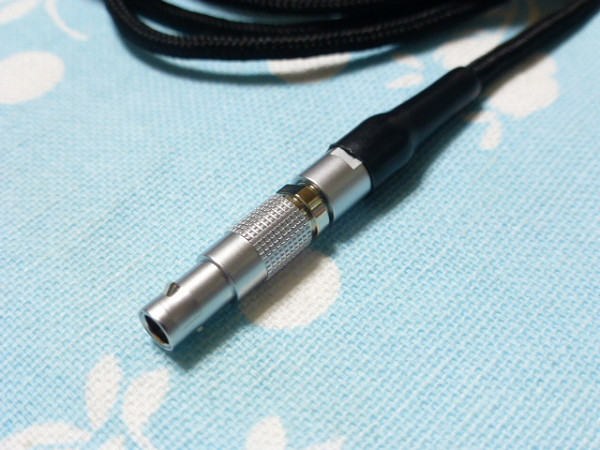 AKG K812 K872 用ケーブル 8N-ofc 芯線抜き出し 四芯構造 3.5mm3極 180cm P-3.5GL ステレオミニ (6.3mm標準プラグ 延長 対応可能)_画像2