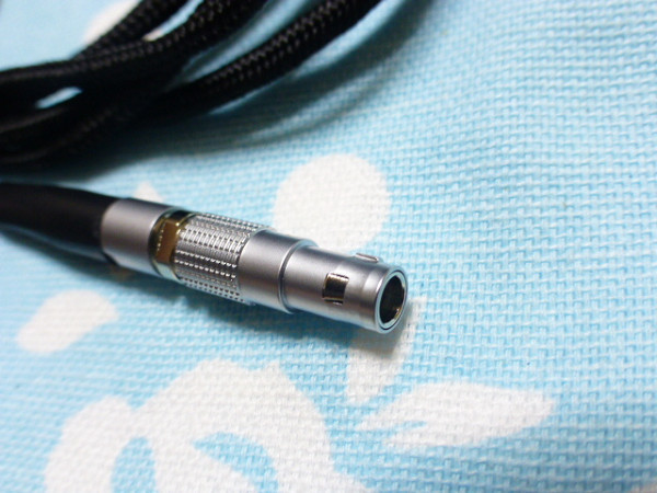 AKG K812 K872 用ケーブル 8N-ofc 芯線抜き出し 四芯構造 3.5mm3極 180cm P-3.5GL ステレオミニ (6.3mm標準プラグ 延長 対応可能)_画像4