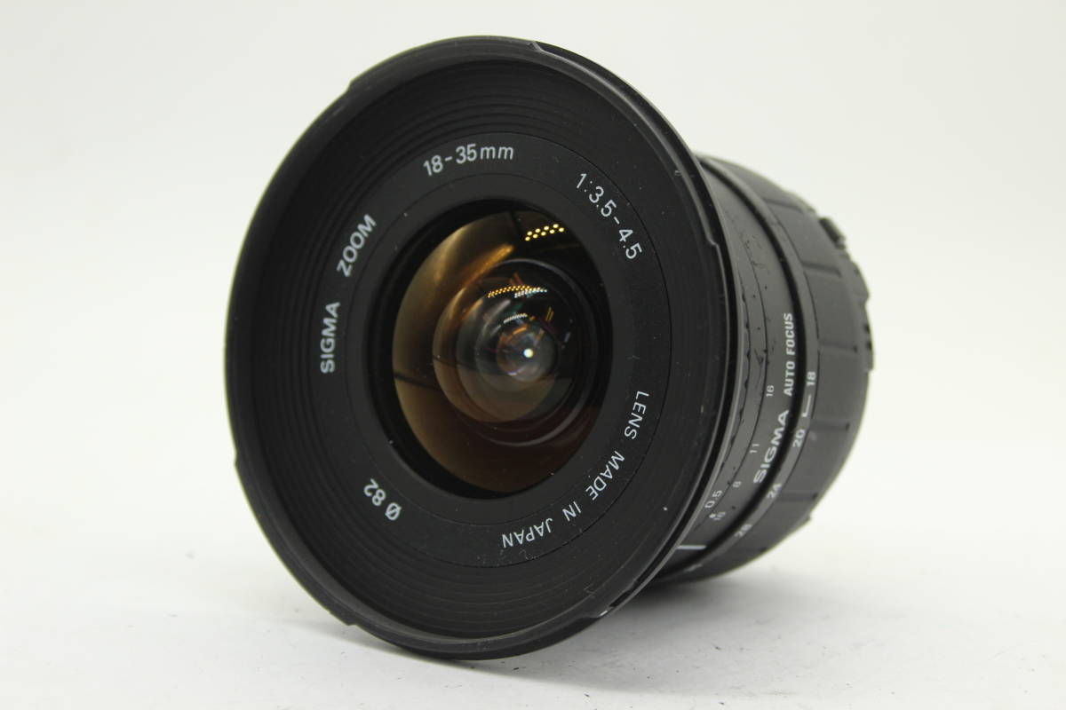 【返品保証】 シグマ Sigma ZOOM 18-35mm F3.5-4.5 D ASPHERICAL ニコンマウント レンズ C2003_画像1
