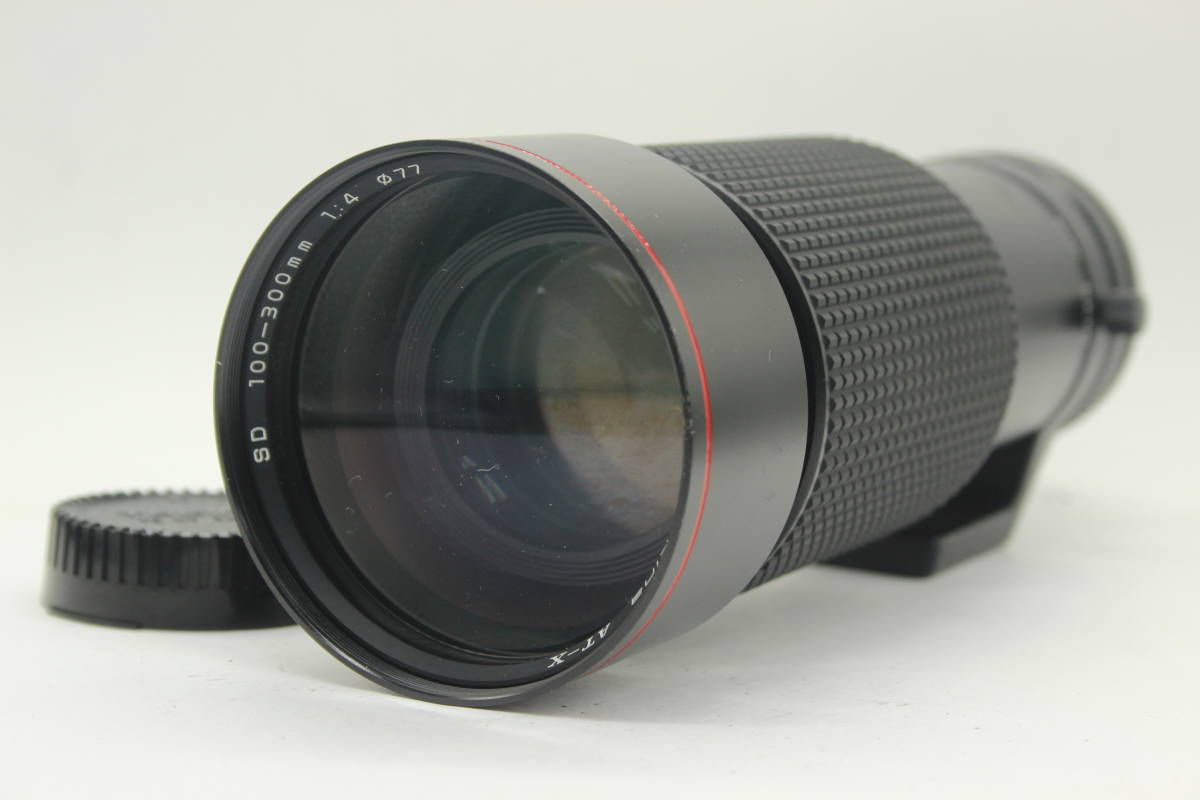 【返品保証】 トキナー Tokina AT-X SD 100-300mm F4 キャノン FDマウント 三脚座付き レンズ C2597の画像1