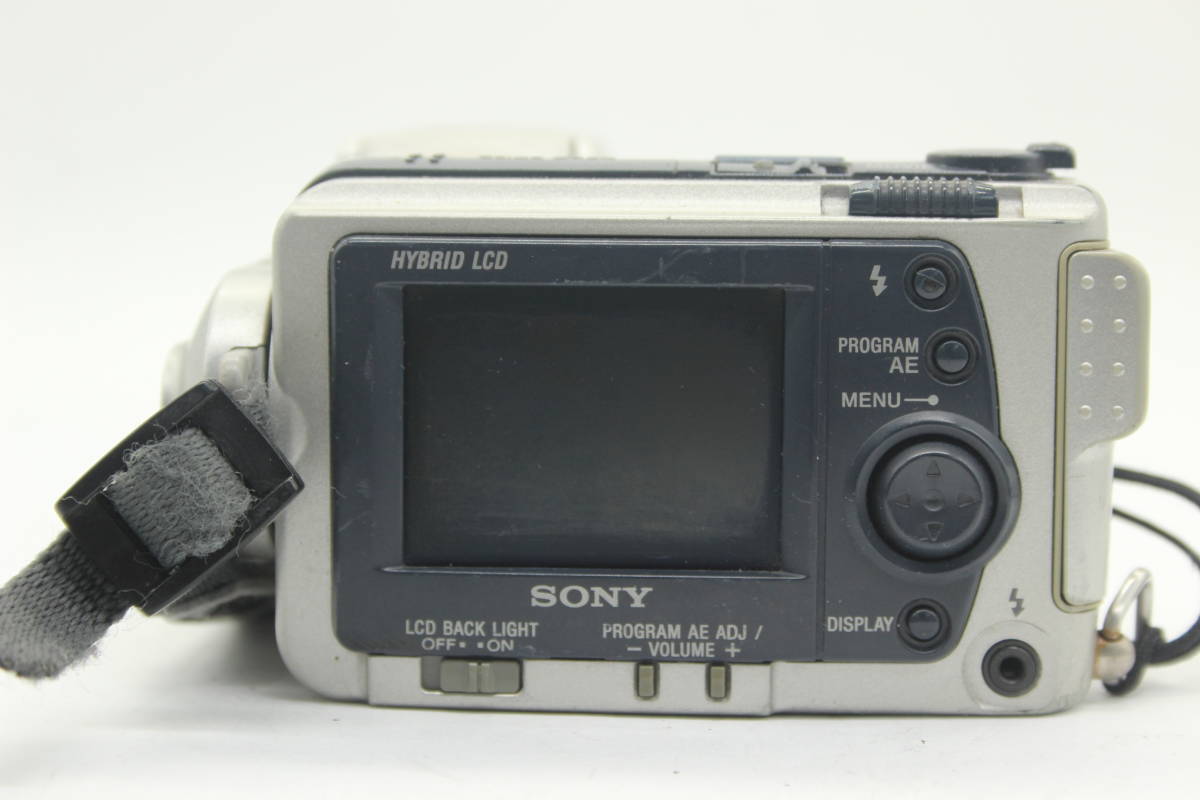 【返品保証】 【録画確認済み】ソニー Sony Cyber-shot DSC-F505V 10x precision digital zoom ビデオカメラ C2663_画像4