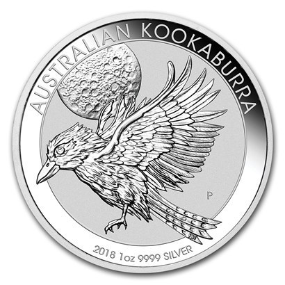 [保証書・カプセル付き] 2018年 (新品) オーストラリア「クッカバラ・ワライカワセミ」純銀 1オンス 銀貨