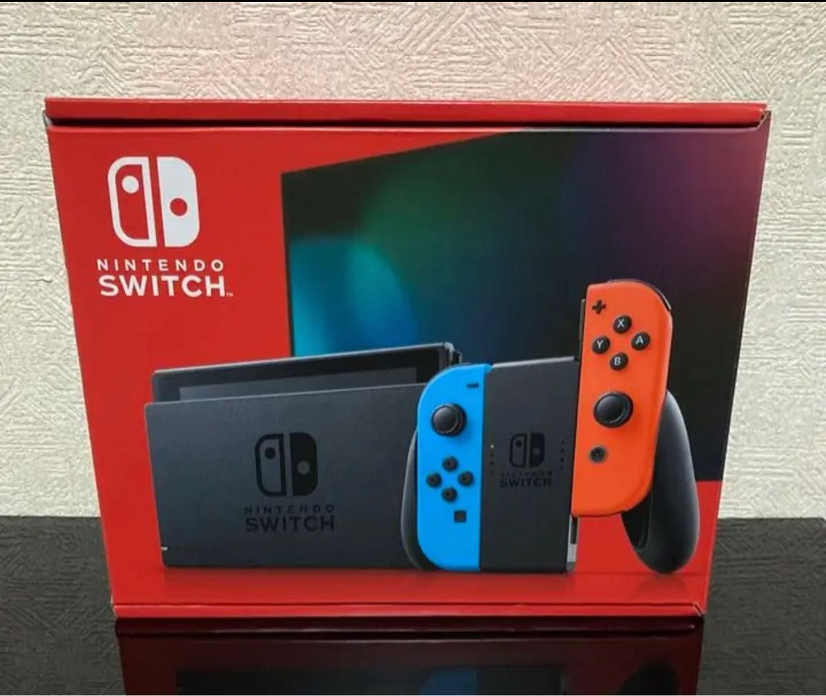 Nintendo Switch - 準新品☆任天堂「switch 本体」新型、保障印あり