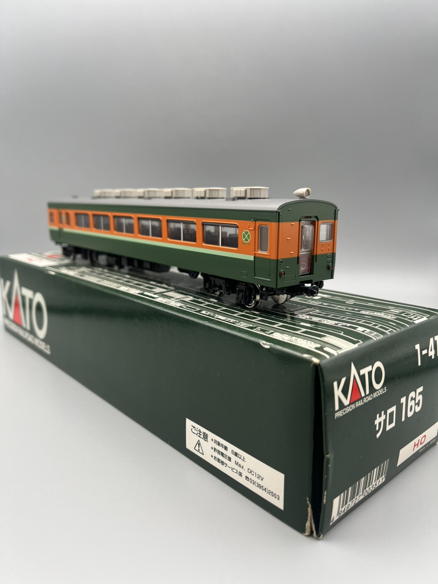 KATO 1-415 サロ165 Yahoo!オークション - KATO 1-415 サロ 165 HOゲージ カトー