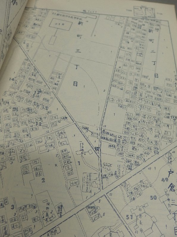 [自動値下げ/即決] 住宅地図 Ｂ４判 東京都国分寺市 1974/05月版_画像3