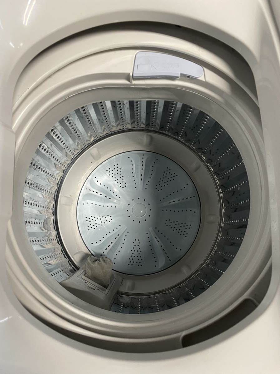 アクア AQUA 全自動電気洗濯機 AQW-BK45G 2019年製 4.5kg 本体のみ　中古 動作確認済【配送不可・愛知県直接引き取り限定 】_画像7