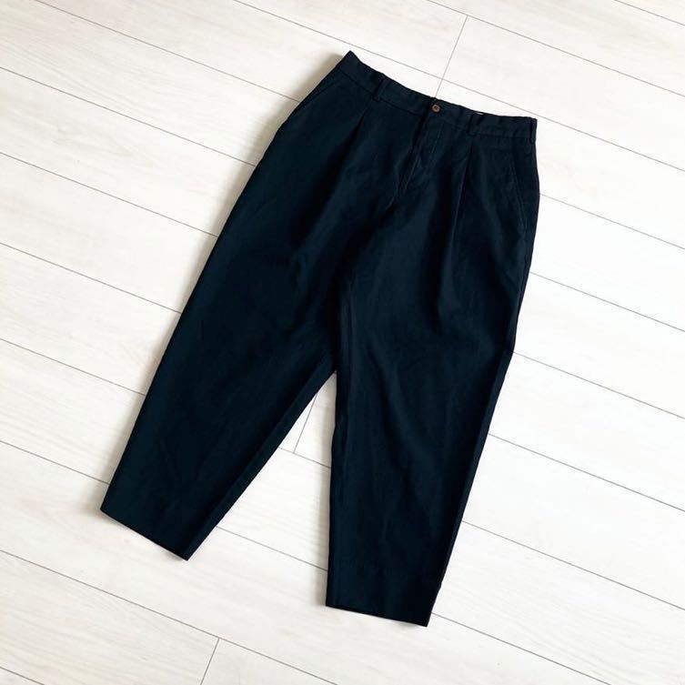 コムデギャルソンオムドゥ 19SS ポリ縮絨1タックスラックスパンツ S 新
