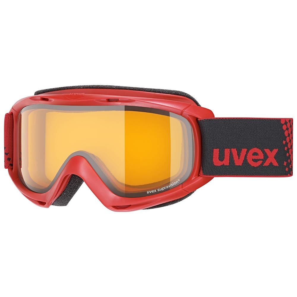 ウベックス 2023 slider LGL ジュニアゴーグル 眼鏡対応 レッド 新品_画像1
