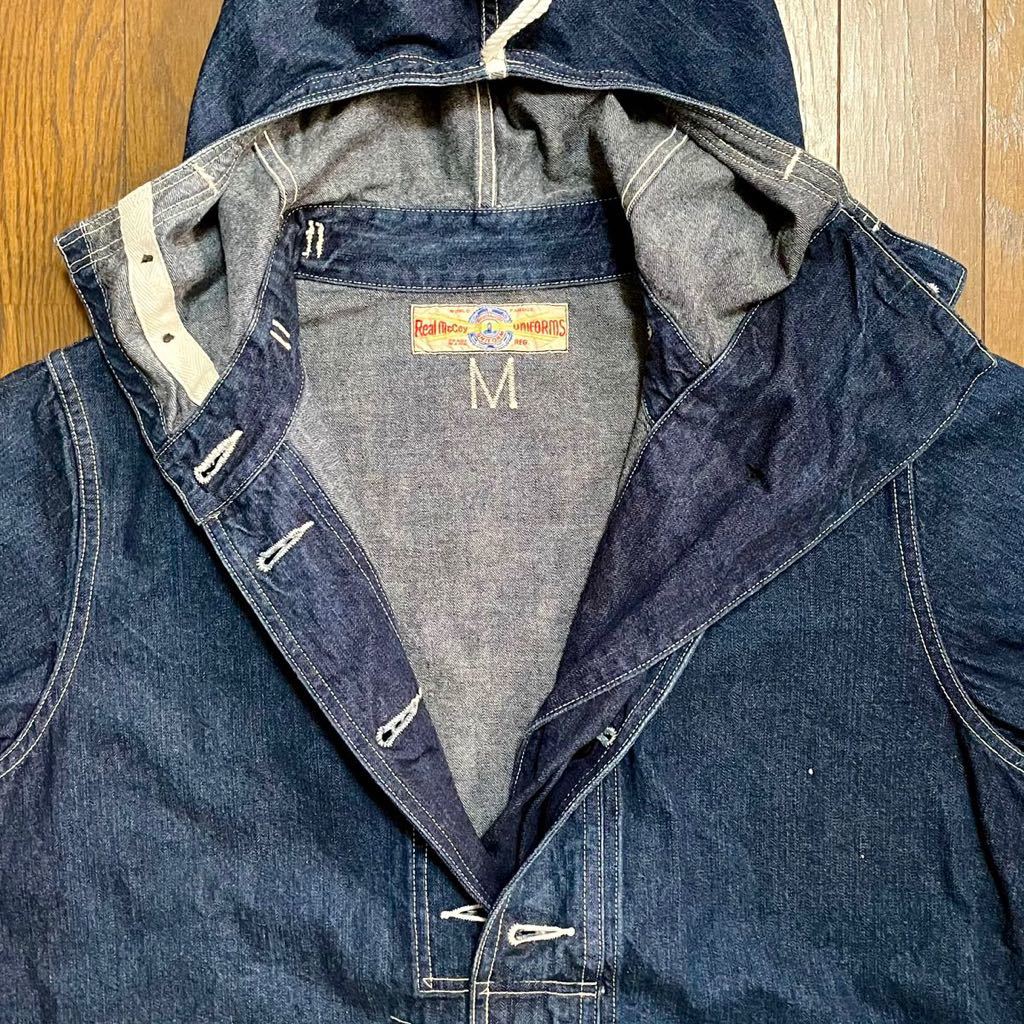 Yahoo!オークション - 美品 リアルマッコイズ デニムパーカー【M Yahoo!オークション - 美品 リアルマッコイズ デニムパーカー【M