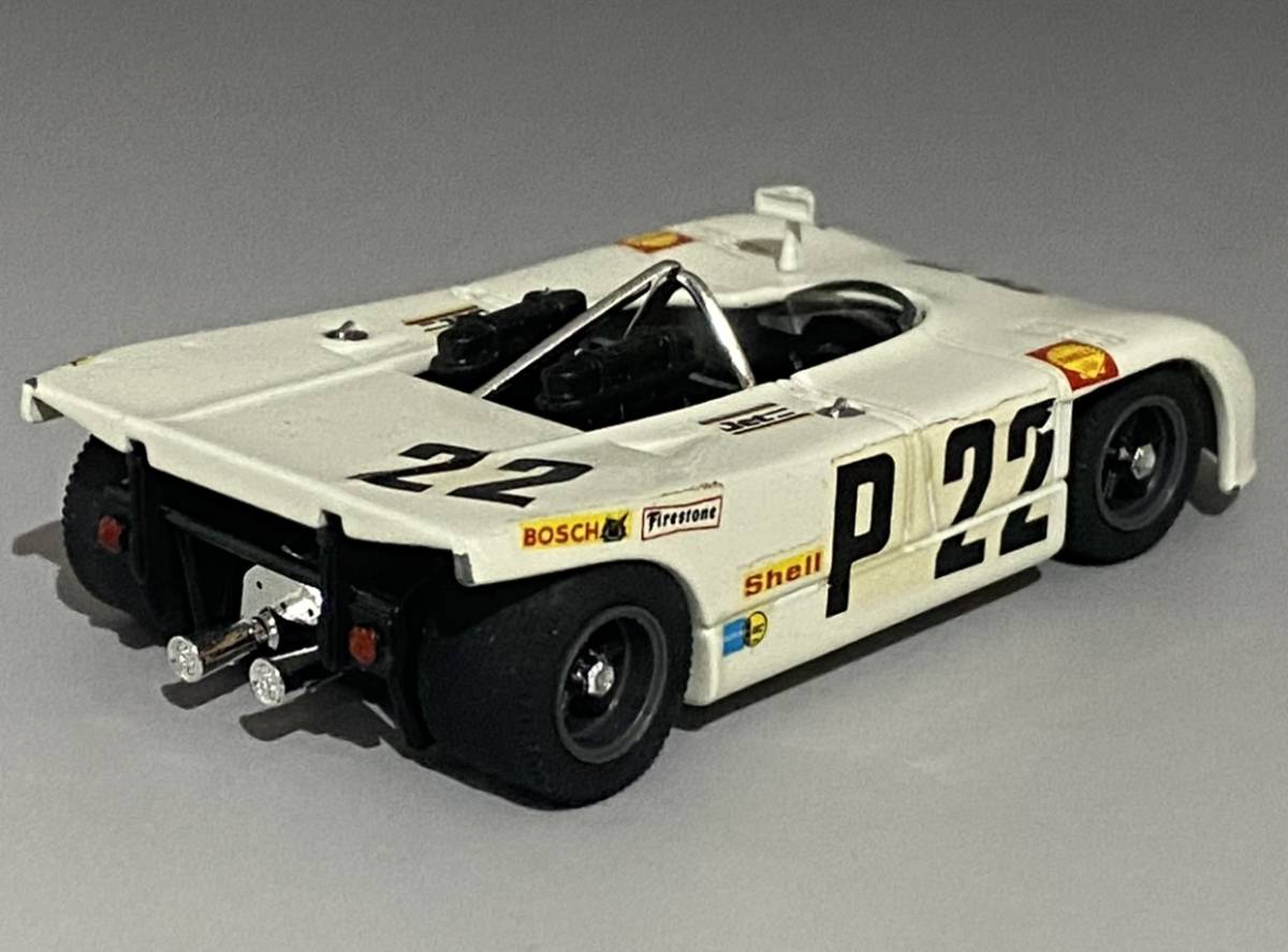 Best Model 1/43 Porsche 908/03 Winner 1000km Nurburgring 1970 #22 ◆ Vic Elford / Kurt Ahrens Jr ◆ ポルシェ 9032_画像4