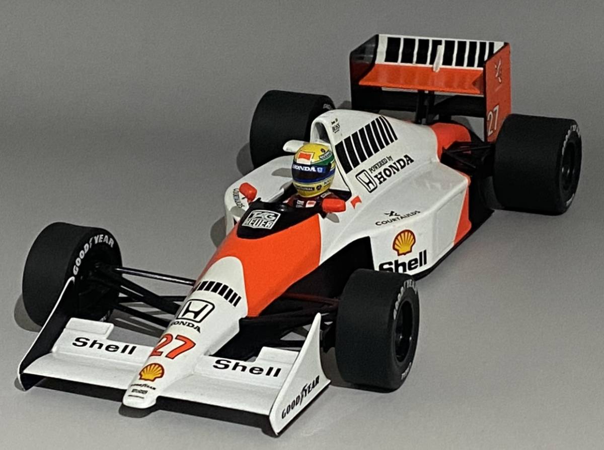 1円〜 お宝放出 Minichamps 1/18 McLaren Honda MP4/5B Ayrton Senna ◆ 1位 1990 F1 World Championship ◆ ミニチャンプス セナ_画像3