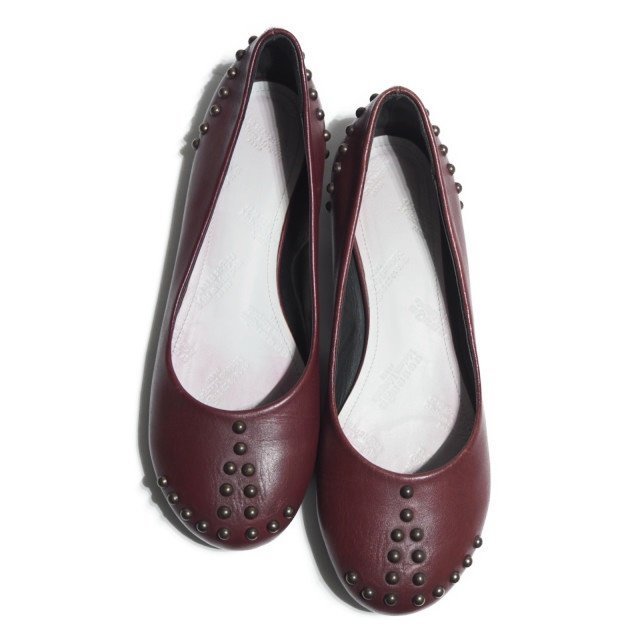 織り柄チェック maison margiela 足袋ブーツ しわ加工 36.5 23.5