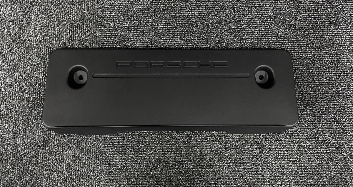 PORSCHE ポルシェ 純正 パナメーラ ナンバープレート ベース 971807999_画像1