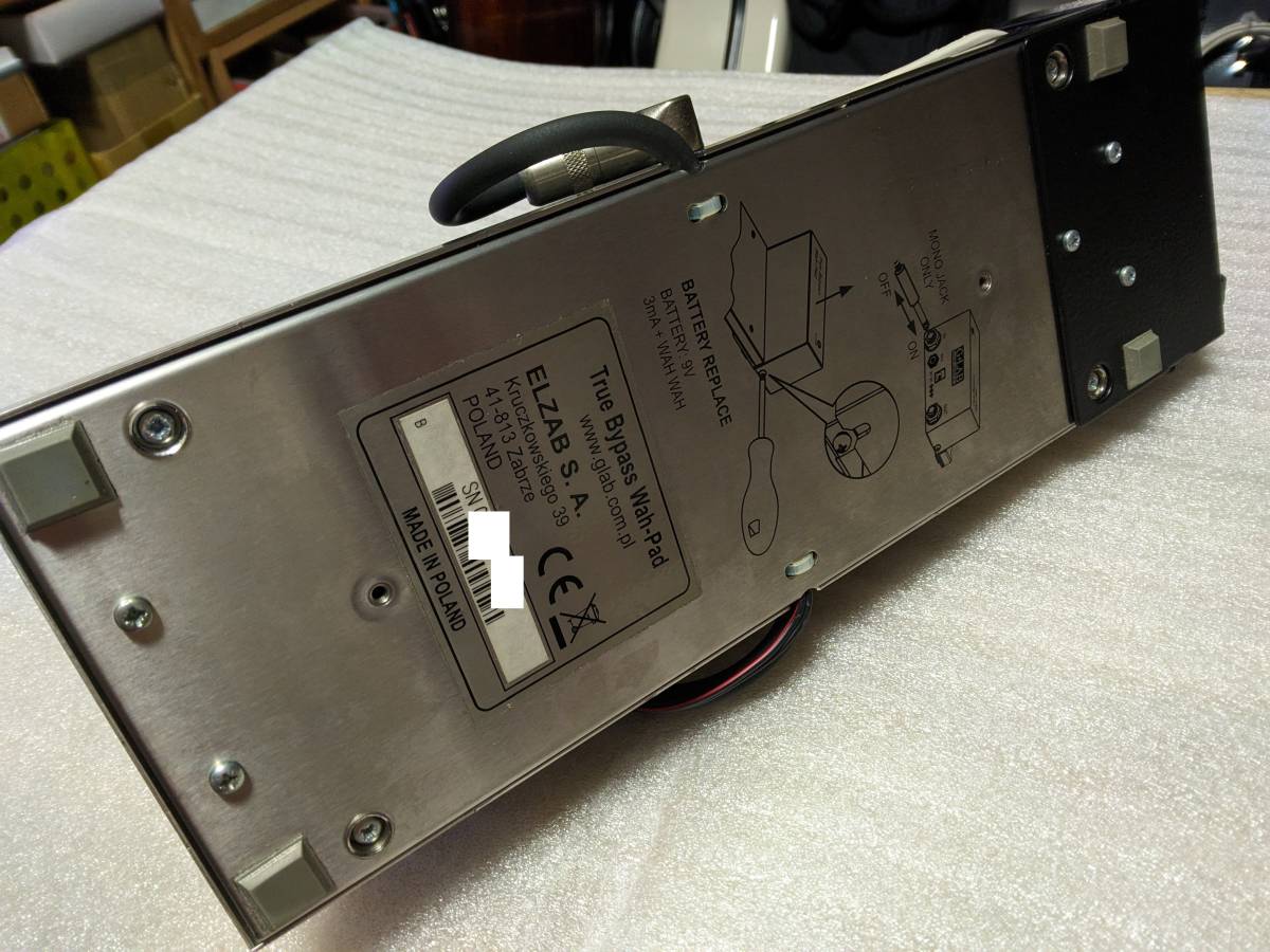 開店記念セール!】【開店記念セール!】G-LAB True Bypass Wah Pad