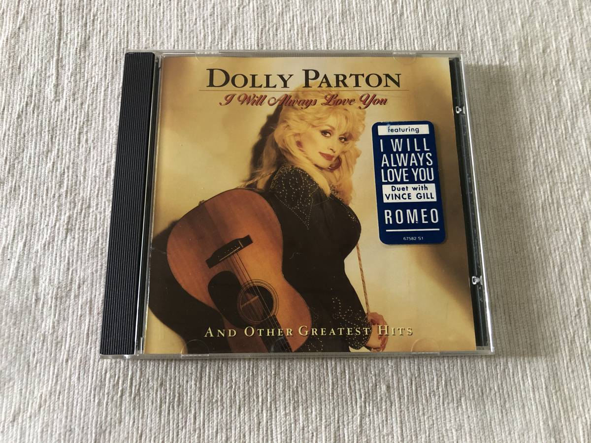 CD　　DOLLY PARTON　　ドリー・パートン　　『I Will Always Love You』　　CK-67582_画像1