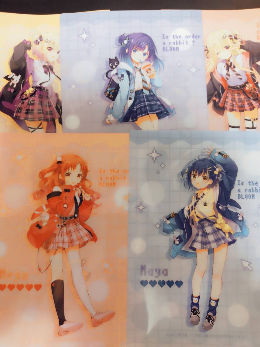 ご注文はうさぎですか ブラインドクリアファイル So cute girls ご注文はうさぎですか ブラインドクリアファイル So cute girls