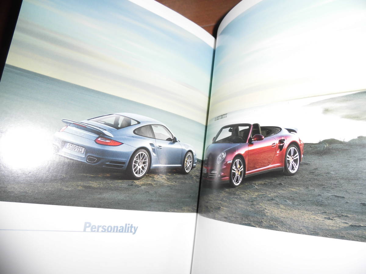  Porsche 911 turbo &911 turbo S [997 type catalog only 2010 year 111 page ] Turbo